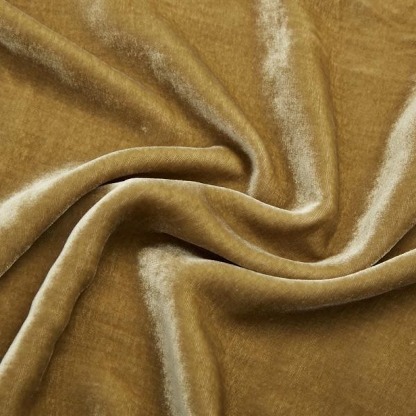Silk Velvet Silver fabric