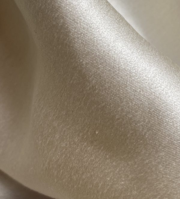 - Silk Satin Sandwashed Ivory 16mm fabric