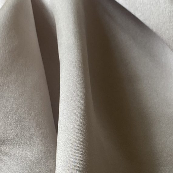 Silk Satin Subtle Slate 16MM fabric