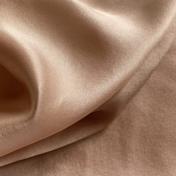 Silk Satin Desert Sand 16MM fabric