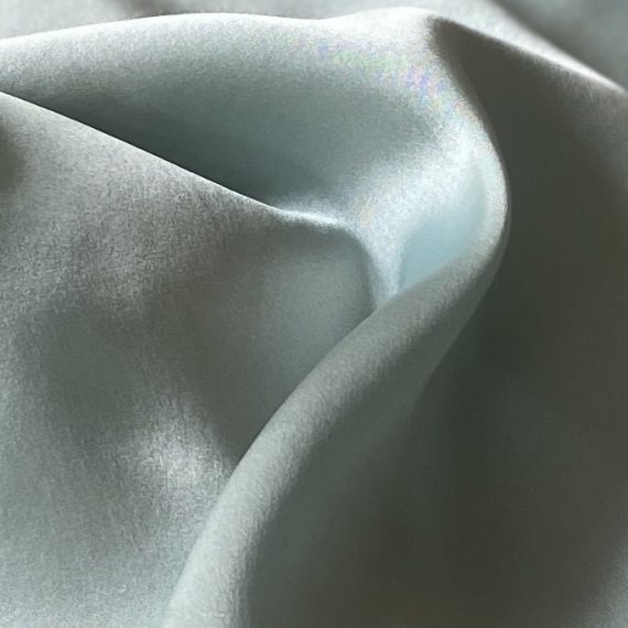 Silk Satin Aruba Blue 16MM fabric
