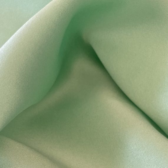 Silk Satin Mist Green 16MM fabric