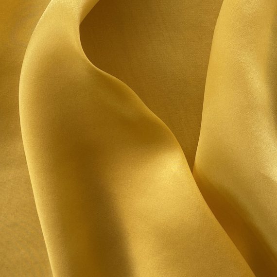 Silk Satin Sunbeam Yellow 16MM fabric