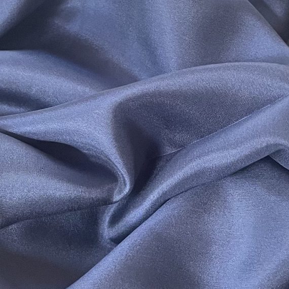 Sik Habotai 8MM Medieval Blue fabric