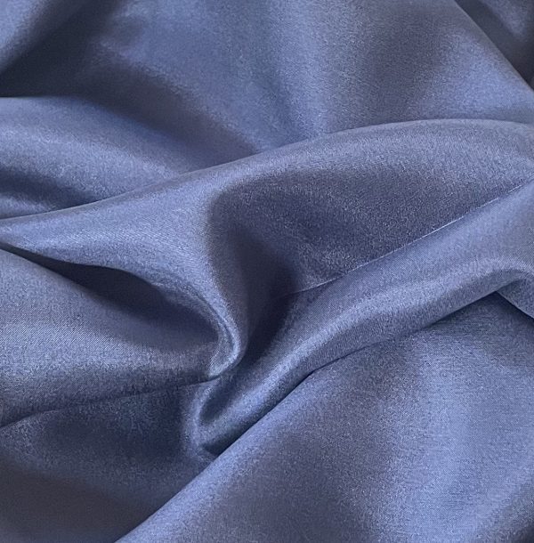 Sik Habotai 8MM Medieval Blue fabric