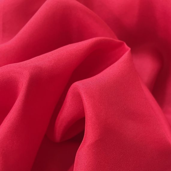 Silk Habotai 8MM China Red fabric