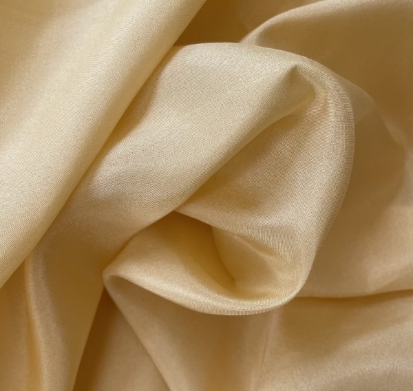 Silk Habotai 8MM York Yellow fabric