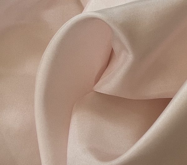 Silk Habotai 8MM Creole Pink fabric
