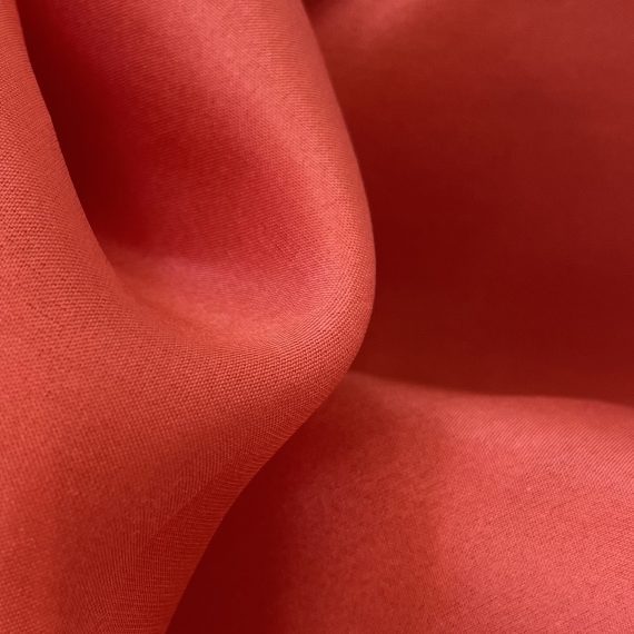 Silk Habotai 8MM Rustic Red fabric