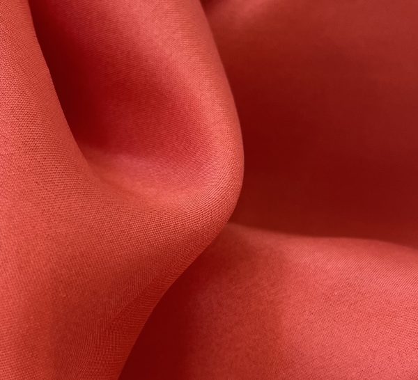 Silk Habotai 8MM Rustic Red fabric