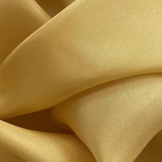 Silk Habotai 8MM Golden Straw fabric