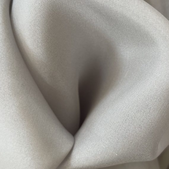 Silk Habotai 8MM Silver fabric