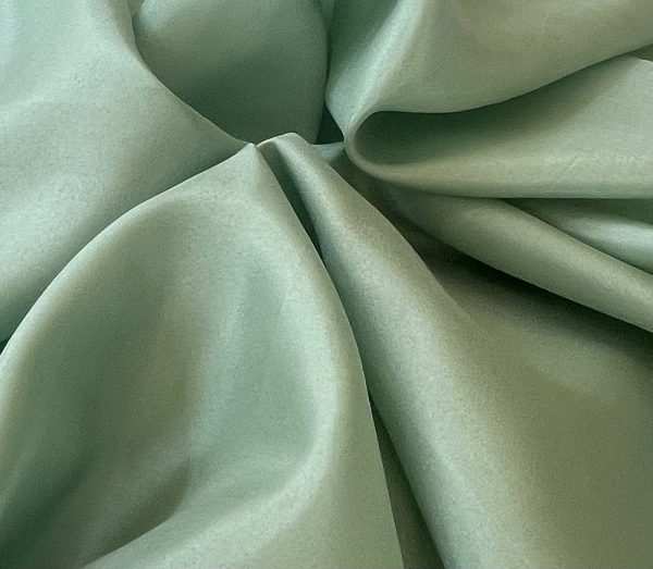 Silk Habotai 8MM Subtle Green fabric