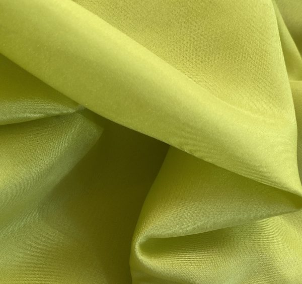 Silk Habotai 8MM Wild Lime fabric
