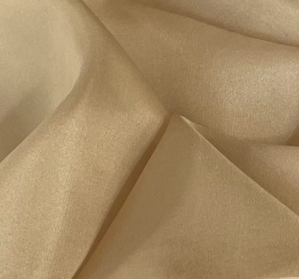 Silk Habotai 8MM Pale Gold fabric