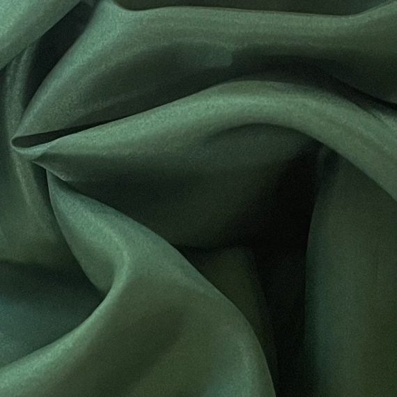 Silk Habotai 8MM Dark Green fabric