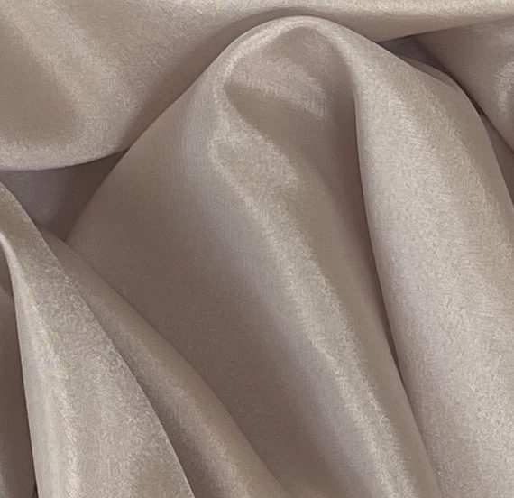 Silk Habotai 8MM Shadow Gray fabric