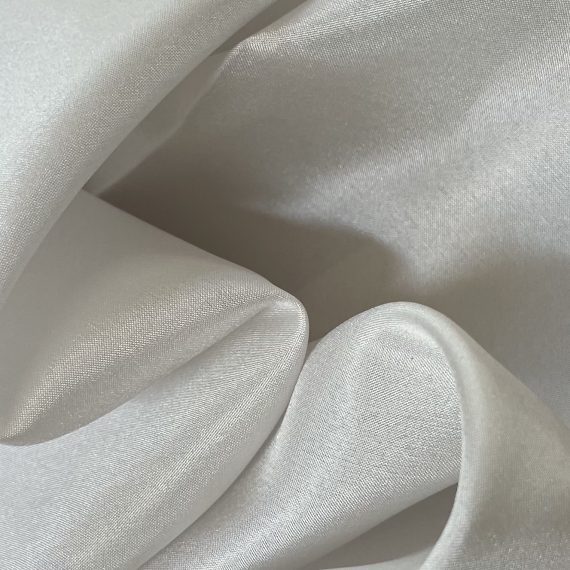 Silk Habotai 8MM Silver Gray fabric