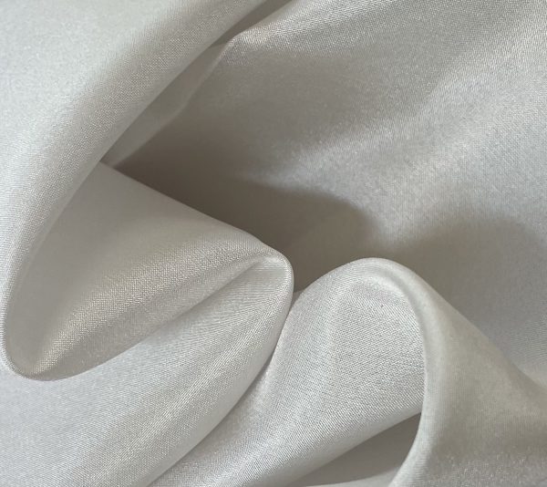 Silk Habotai 8MM Silver Gray fabric