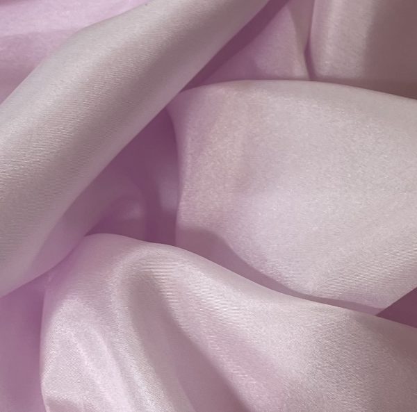 Silk Habotai 8MM Pink Mist fabric