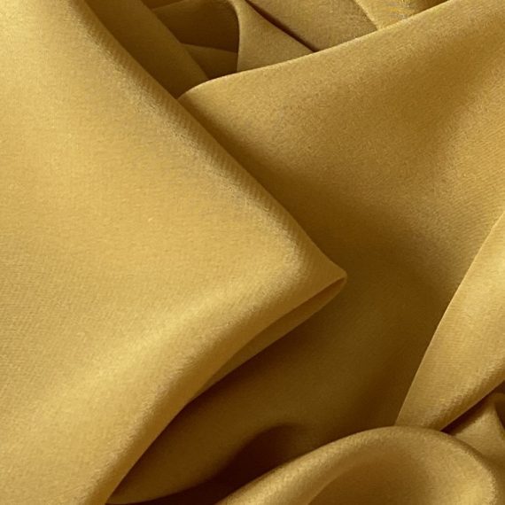 Silk Crepe de Chine 16MM York Yellow fabric