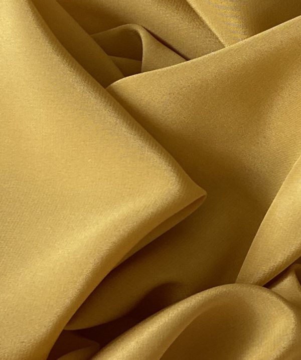 Silk Crepe de Chine 16MM York Yellow fabric