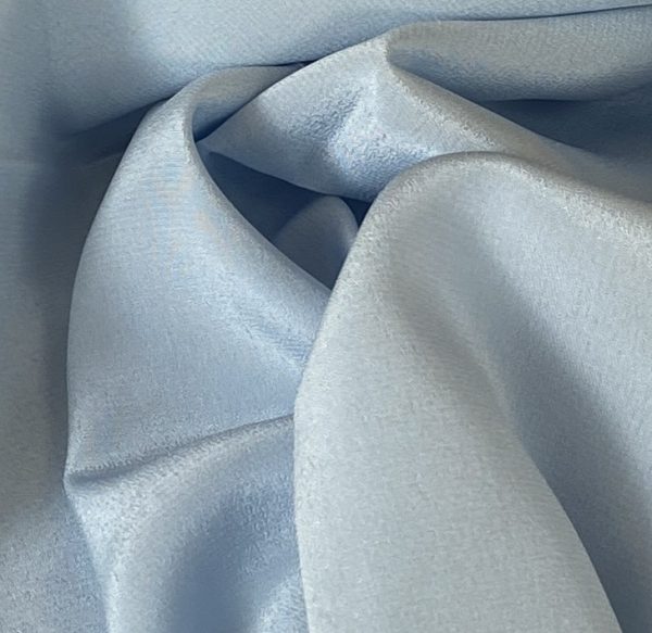 Silk Crepe de Chine 16MM Sky Blue fabric