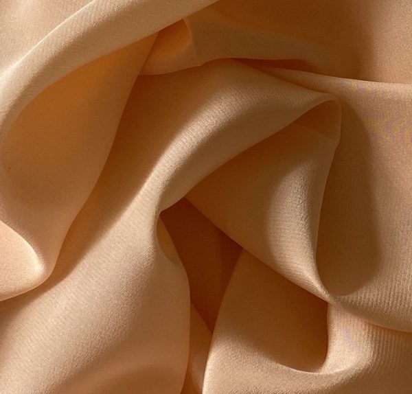 Silk Crepe de Chine 16MM Pearl Blush fabric