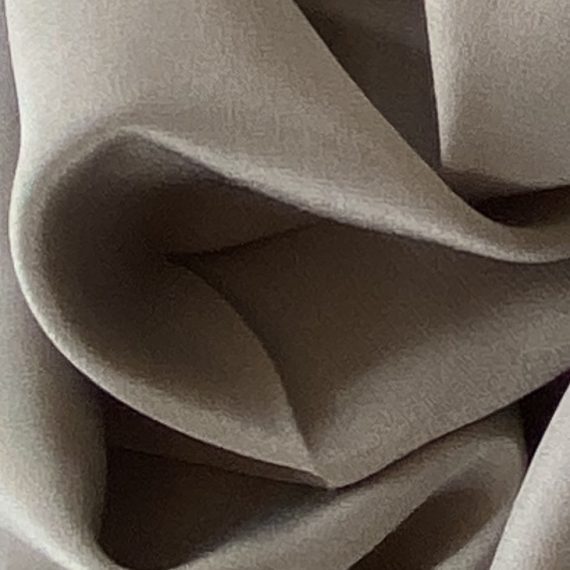 Silk Crepe de Chine 16MM Steel Gray fabric