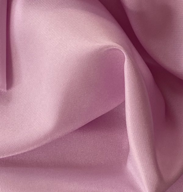 Silk Crepe de Chine 16MM Pink Mist fabric