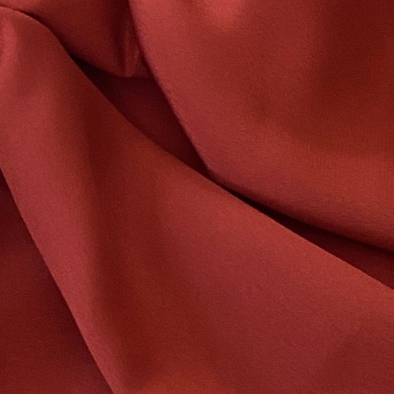 Silk Crepe de Chine 16MM Rosewood fabric