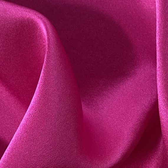 Silk Satin With Spandex 19MM Iris Purple fabric