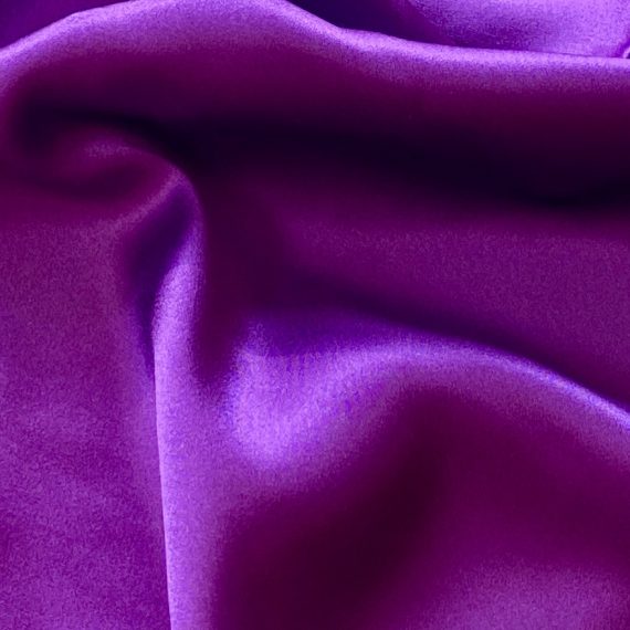 Silk Satin With Spandex 19MM Bright Violet fabric