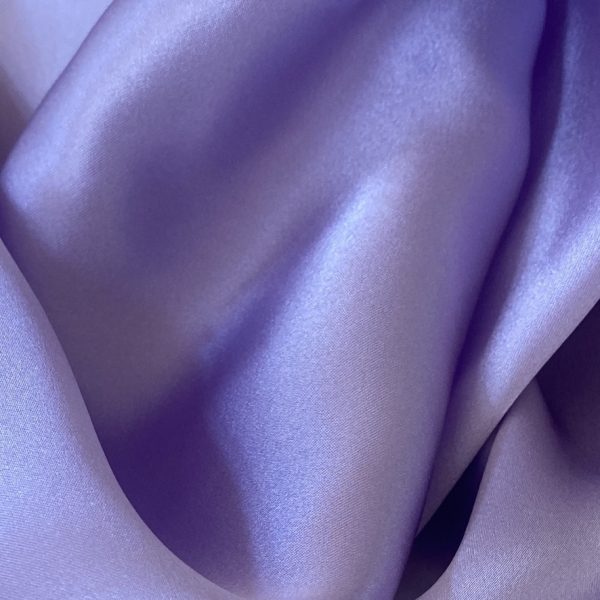 Silk Satin With Spandex 19MM Lavender fabric