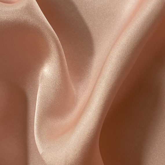 Silk Satin With Spandex 19MM Pale Blush fabric