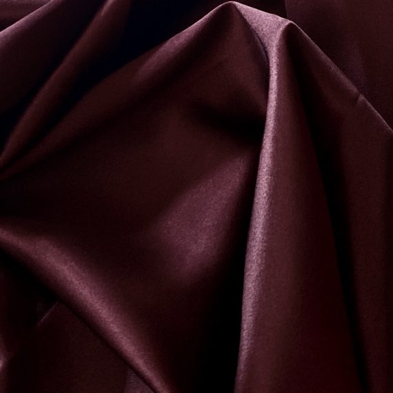 Silk Satin With Spandex 19MM Wine Red fabric