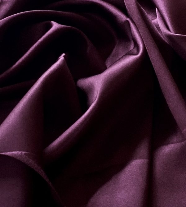 Silk Satin With Spandex 19MM Lilac Purple fabric
