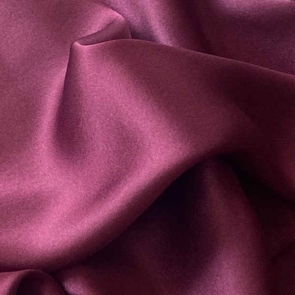 Silk Satin With Spandex 19MM Rio Red fabric