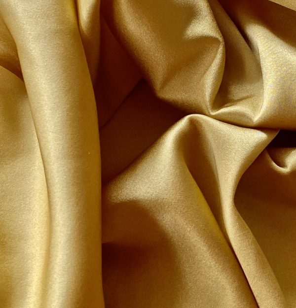Silk Satin With Spandex 19MM York Yellow fabric