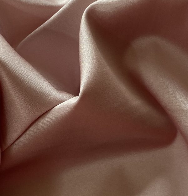 Silk Satin With Spandex 19MM Barbie Pink fabric