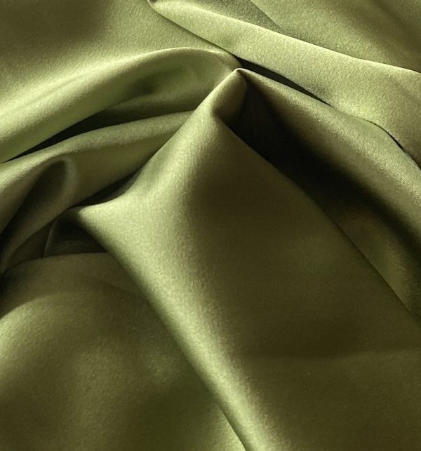 Silk Satin With Spandex 19MM Willow Bough fabric