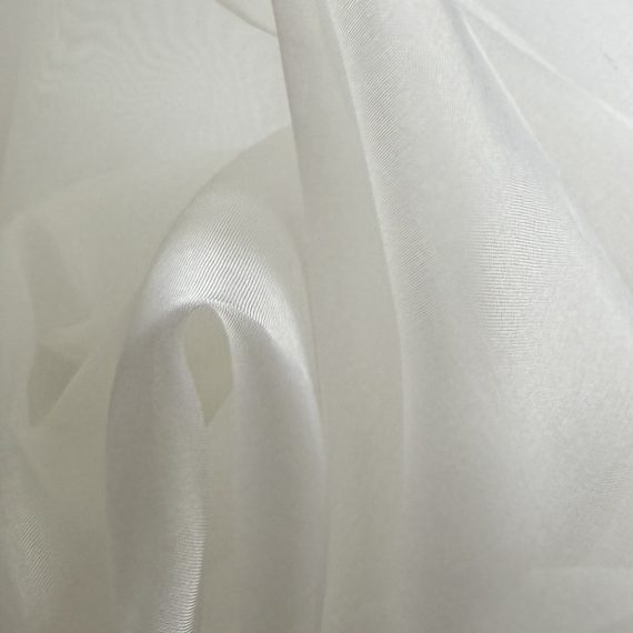 Silk Organza Bleach White 5.5MM fabric