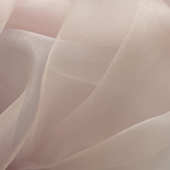 Silk Organza Creole Pink 5.5MM fabric