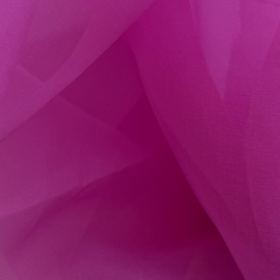 Silk Organza Deep Fuchsia 5.5MM fabric