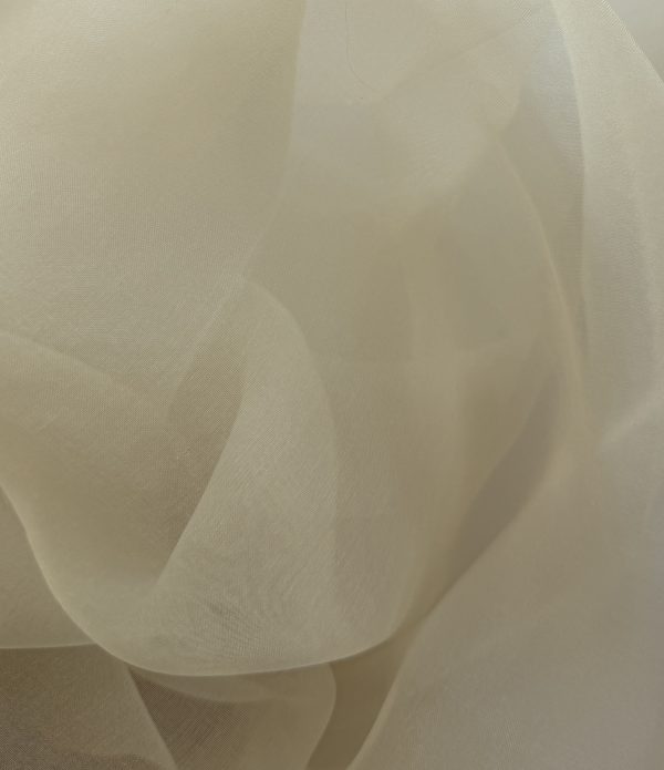 Silk Organza Ivory 5.5MM fabric