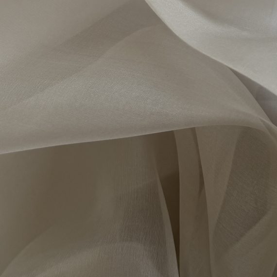 Silk Organza Silver 5.5MM fabric