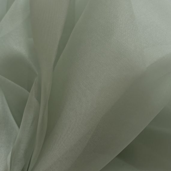 Silk Organza Subtle Green 5.5MM fabric