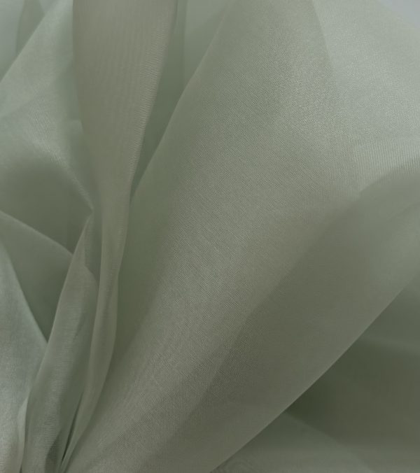 Silk Organza Subtle Green 5.5MM fabric