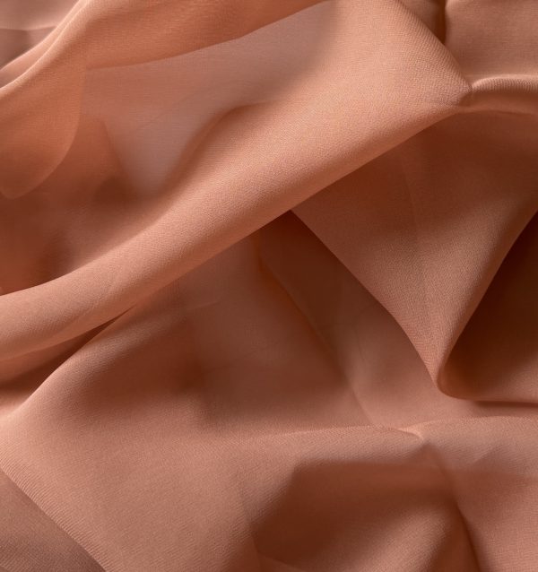Silk Georgette Desert Sand 10MM fabric
