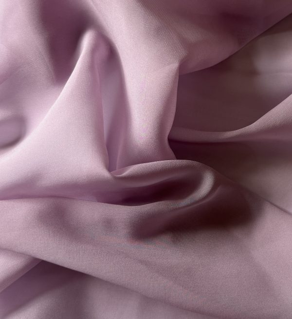 Silk Georgette Keepsake Lilac 10MM fabric
